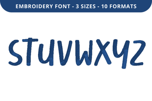 Lightness Font S to Z: A Smart Choice for Small Business Embroidery