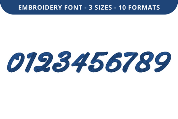 Mantajo Font 0 to 9: A Boutique Embroidery Review