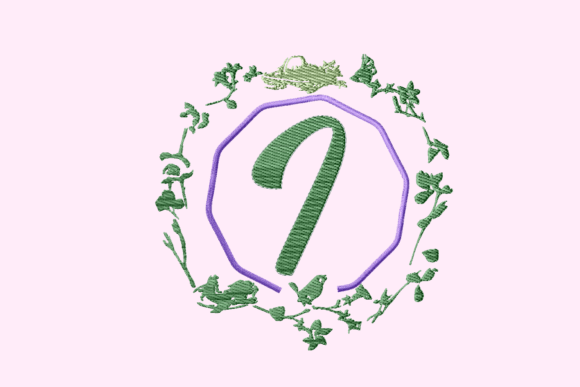 Wedding I Monogram Frame